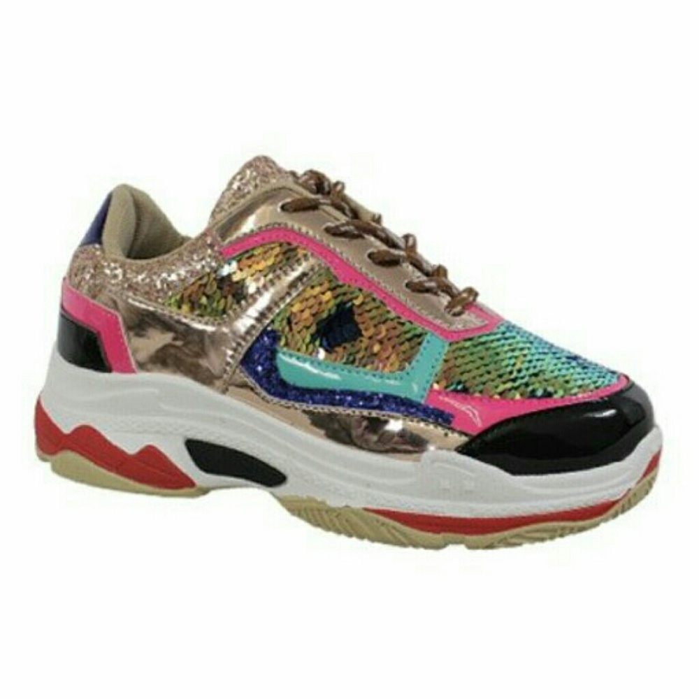 Sequin Sneakers SOLD